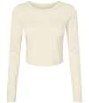 BL1501 1501 Bella Micro Rib Long Sleeve Baby T-Shirt solid natural blend colour image
